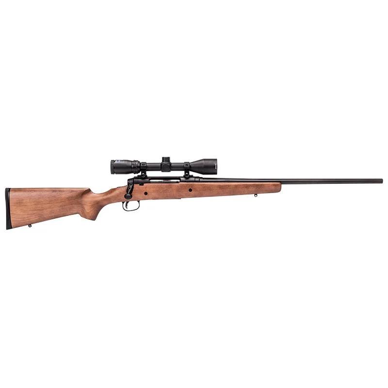 SAVAGE, Savage Axis II XP Hardwood Rifle 6.5 Creedmoor 4rd Magazine 22" Barrel Hardwood Stock with Scope, 6.5 CREEDMOOR