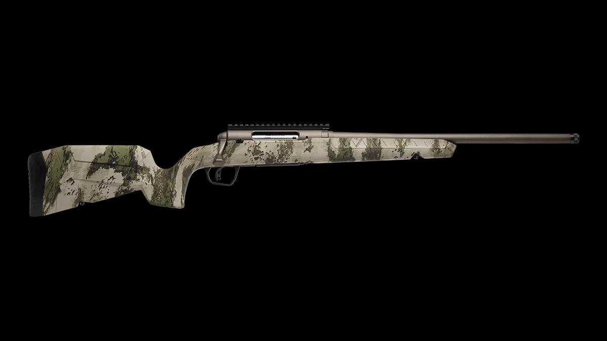 SAVAGE, SAVAGE GEN2 AXIS II PRO COMPACT 243 WIN WOODLAND CAMO, 243 WIN
