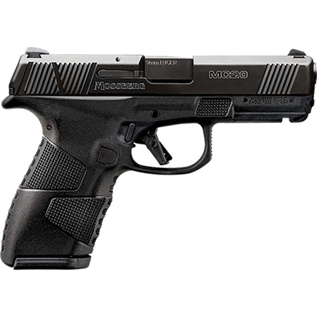 Mossberg MC-2C Pistol 9mm 4 in. Black Crossbolt Safety 13 & 15 + 1 rd.