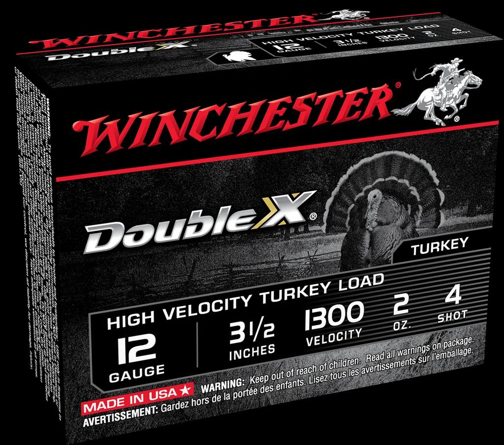 WINCHESTER DOUBLE X 12G 3.5" #4  2OZ  10RD BX 100RD CS