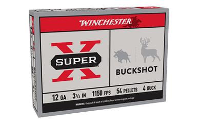 WINCHESTER SUPER-X 12GA 3.5 4 BUCK 5/250
