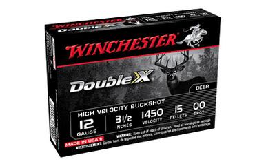WINCHESTER DBLX 12GA 3.5 00BK 15PLT 5/250
