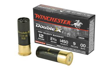 WINCHESTER DBL X HV 12GA 2.75 00BK 9P 5/
