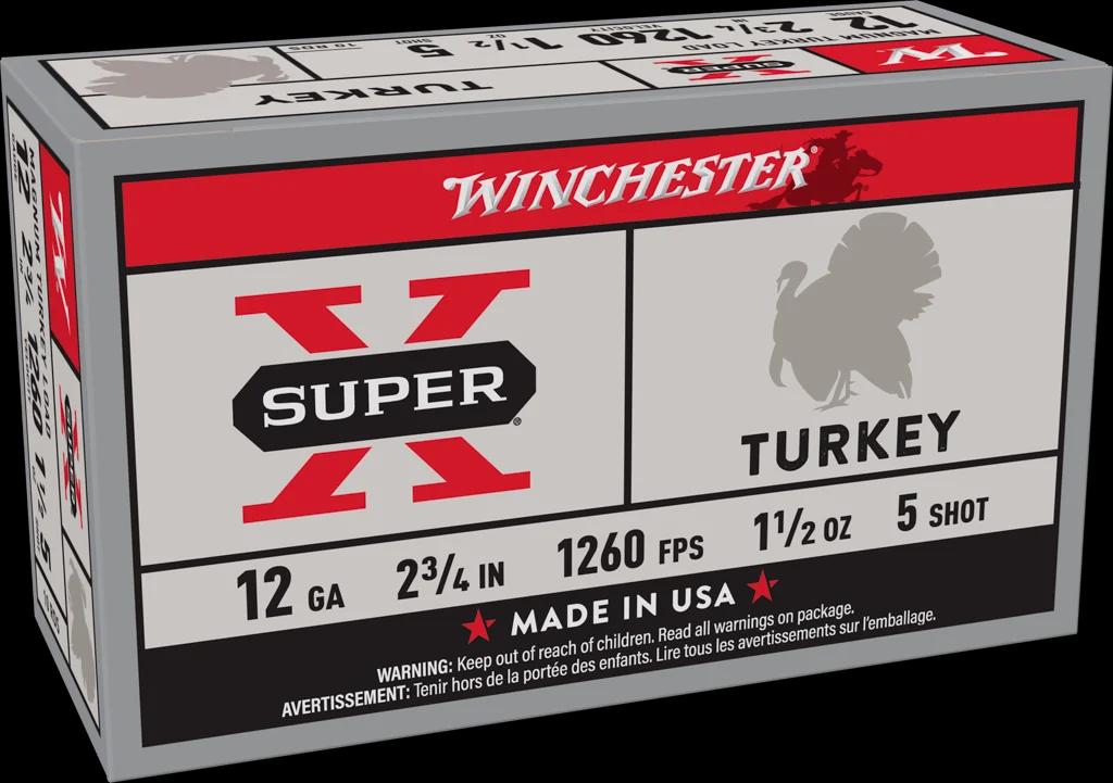 WINCHESTER SUPER X TKY LOAD 12G 23/4 11/2 #5