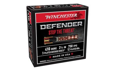 WINCHESTER DEFENDER 410GA 2.5 3/12 DISC 10