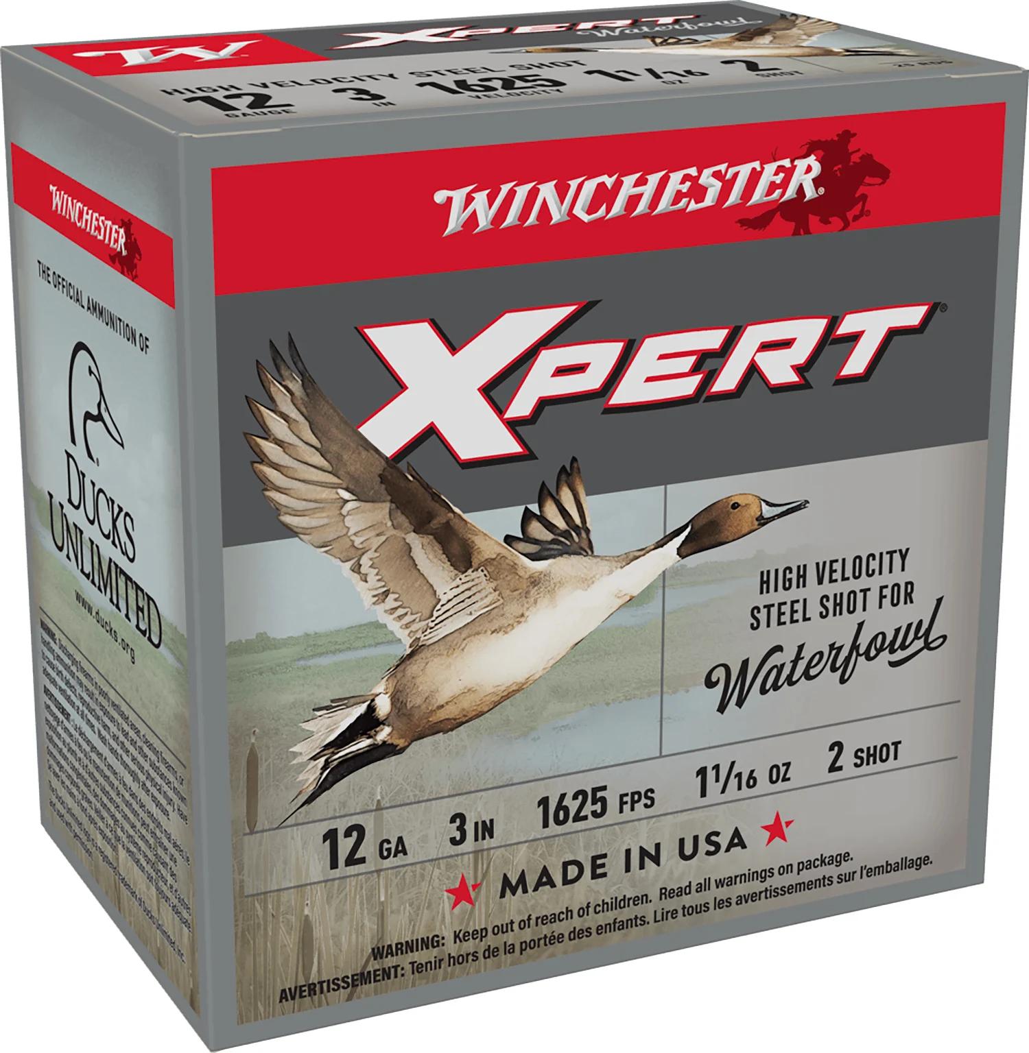 Winchester Ammo WEX123M2 Super X Xpert High Velocity 12Gauge 3" 1 1/16oz 2Shot 25 Per Box/10 Case