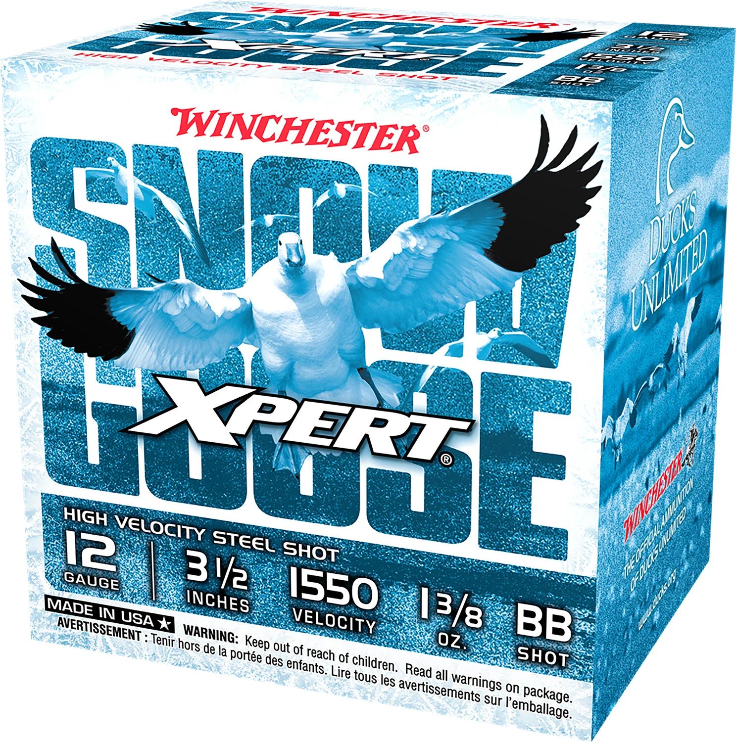 Winchester Ammo WXS12LBB Xpert Snow Goose High Velocity 12Gauge 3.50" 1 3/8oz BBShot 25 Per Box/10 Case