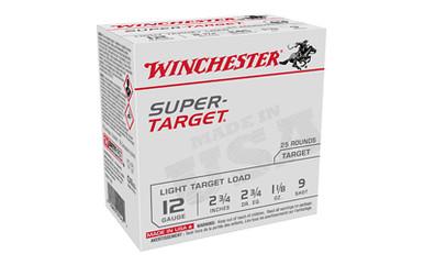 WINCHESTER SUPERTARGET 12GA 2.75 #9 25/250