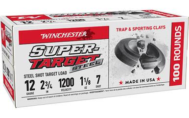 WINCHESTER SPR TGT STL 12GA 2.75 #7 100/200
