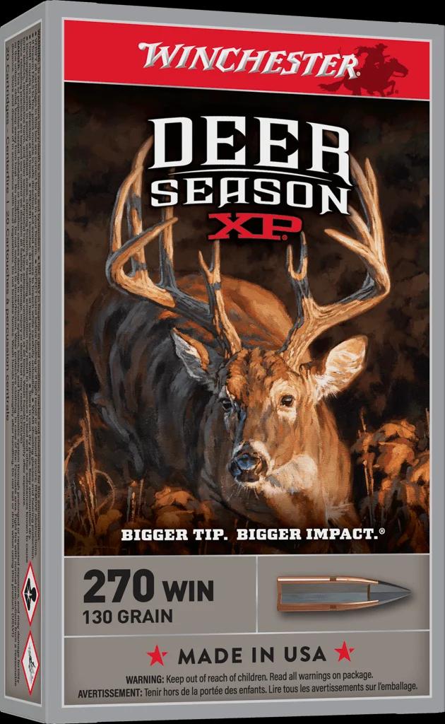 WINCHESTER DEER SEASON 270WIN 130GR 20RD BX 200RD CASE