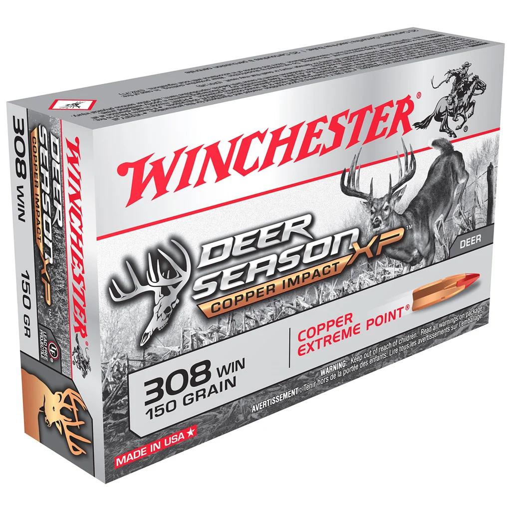 Winchester Copper Impact Rifle Ammo 308 Win. 150 gr. Copper Impact LF 20 rd.