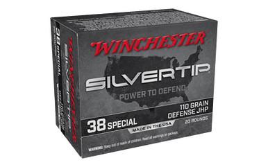 WINCHESTER SILVERTIP 38SPC 110GR HP 20/200