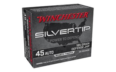 WINCHESTER SILVERTIP 45ACP 185GR HP 20/200