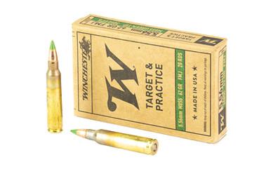 WINCHESTER 556 M855 62GR FMJ GRNTIP 20/1000