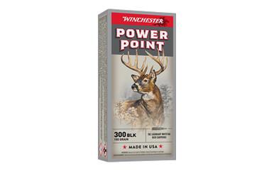 WINCHESTER POWER POINT 300BLK 150GR 20/200