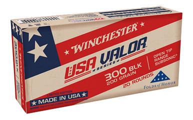 WINCHESTER USA VALOR 300 BLK 200GR 20/200