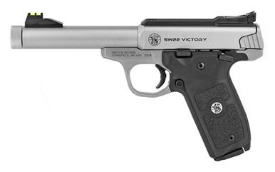 S&W VICTORY 22LR 5.5 10RD THRD BBL