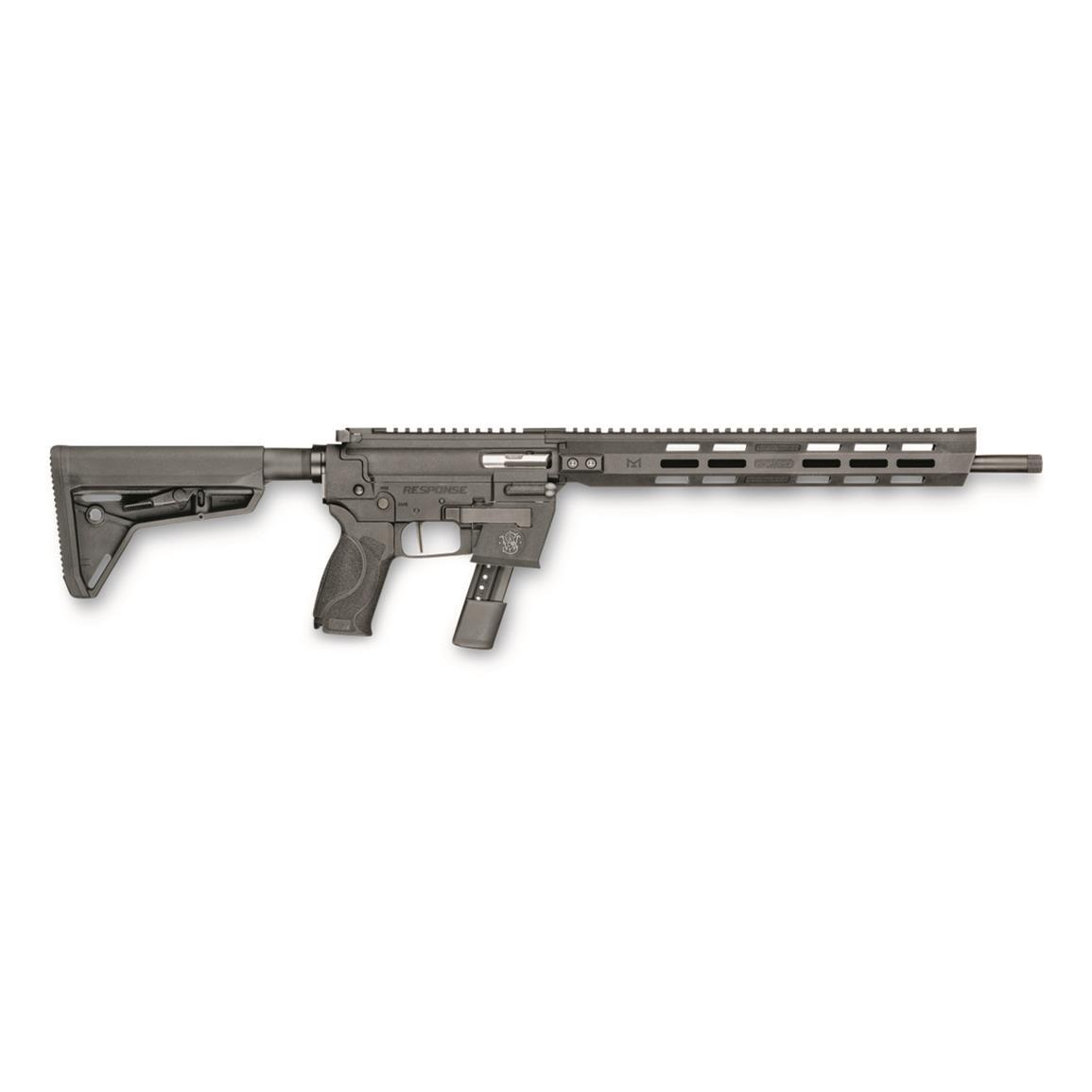 SMITH & WESSON, Smith & Wesson M&P Response Semi-auto 9mm 16.5" Barrel 23+1 Rounds, 9MM