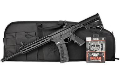 SMITH & WESSON, S&W M&P15-22 22LR 16.5 25RD BK BNDL, 22 LR