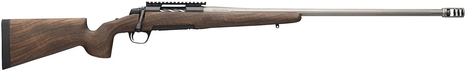 BROWNING, Browning 036077294 X-Bolt 2 Long Range 6.5 PRC 3+1 26" Matte Gray Fluted Threaded Sporter Barrel, 6.5 PRC
