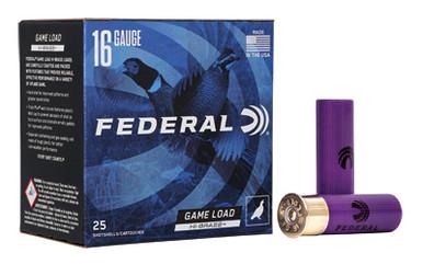 FEDERAL GAME LOAD 16GA 2.75 #6 25/250