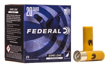 FEDERAL GAME LOAD 20GA 2.75 #6 25/250