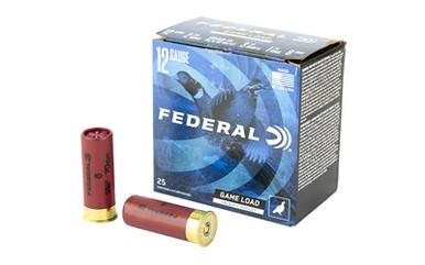 FEDERAL GAME LOAD 12GA 2.75 #6 25/250 H1256