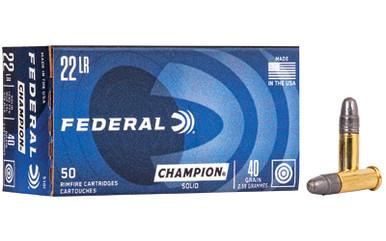 FEDERAL LIGHTNING 22LR 40GR SLD 50/5000