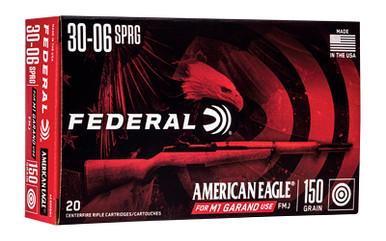 FEDERAL AM EAGLE 3006 150GR FMJ M1 20