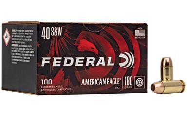 FEDERAL AM EAGLE 40S&W 180GR FMJ 100/500