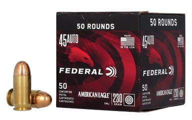 FEDERAL AM EAGLE 45ACP 230GR FMJ 50/500