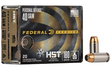 FEDERAL PRM HST 40SW 180GR JHP 20/200