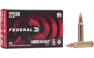 FEDERAL AM EAGLE 223REM 55G FMJ BT20/500