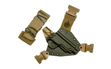 GFI KENAI RH S&W M&P 45/10MM GRY/COY - FITS S&W M&P 45/10