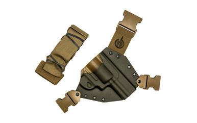 GFI KENAI RH S&W L-FRM GRY/COY - FITS S&W L FRAME