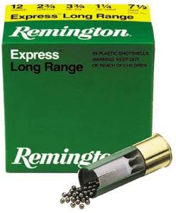 REMINGTON EXPRESS 12GA 2.75" - 1-1/4OZ #7.5 25RD 10BX/CS