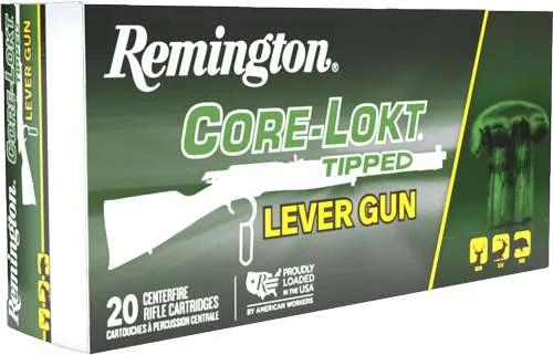 REMINGTON RT35RA 35 REM 200GR CORE-LOKT TIPPED LEVER GUN 20 RD/BX 10 BX/CS