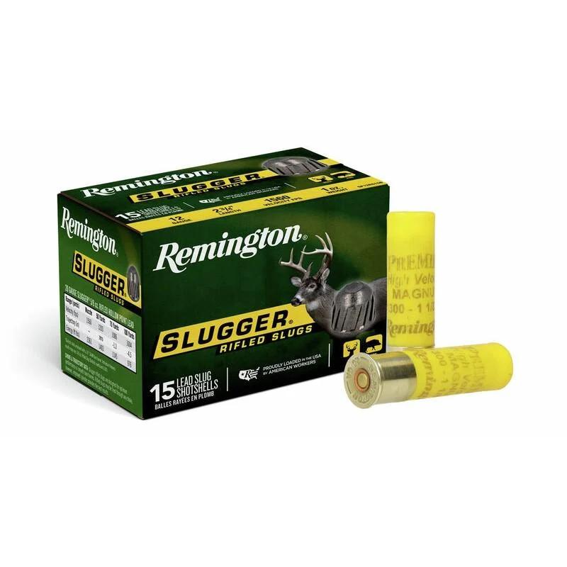 Remington Slugger Rifled Slug 20 ga 2-3/4 in 5/8 oz 1580 fps 15/ct