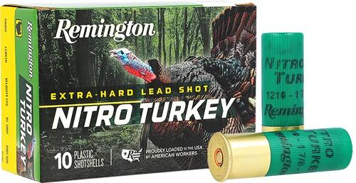 REMINGTON NITRO-TURKEY 12GA 3" - 1-7/8OZ #4 10RD 10BX/CS