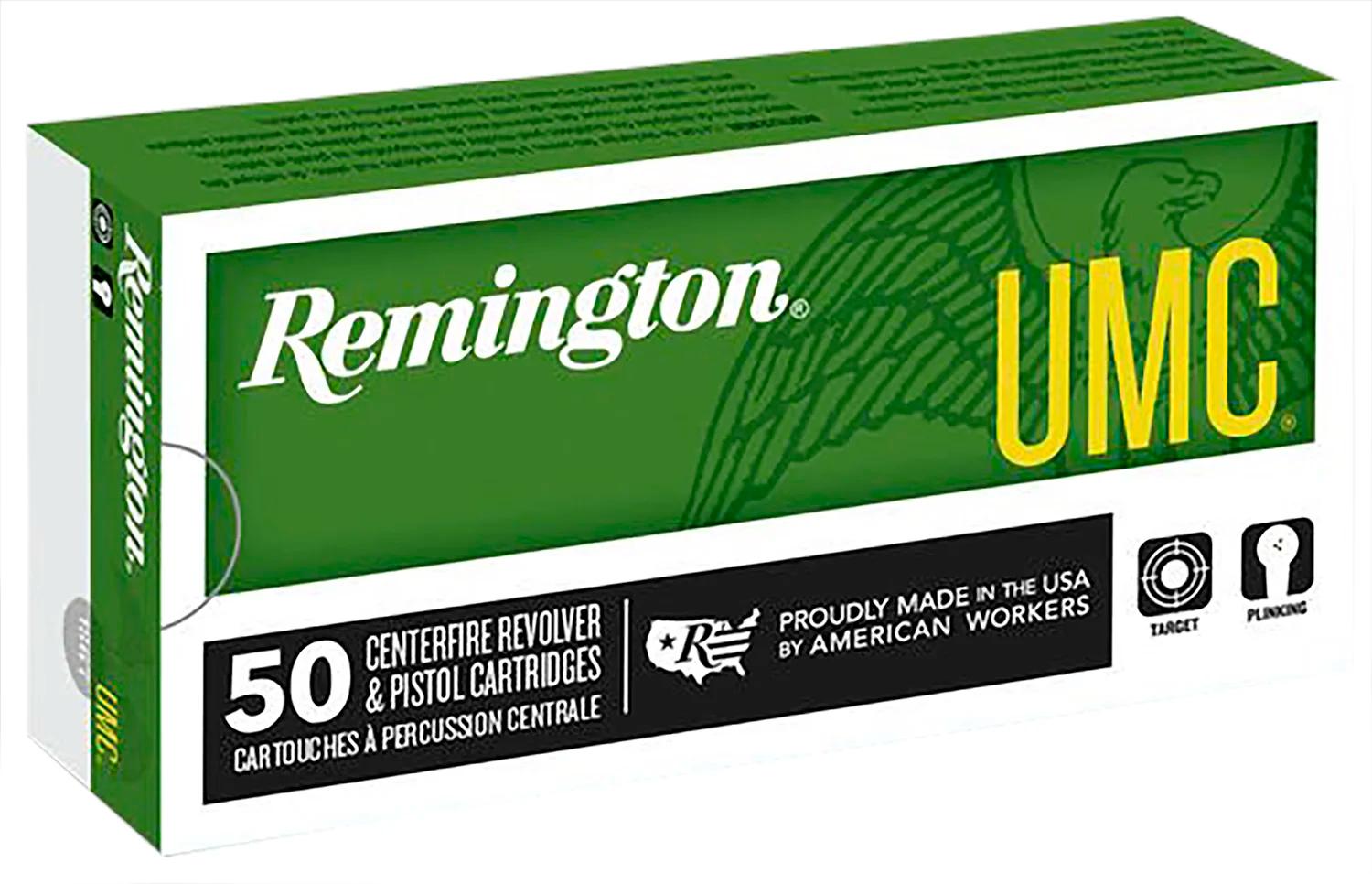 Remington Ammunition 23754 UMC  38Special+P 125gr Semi Jacketed Hollow Point 50 Per Box/10 Case