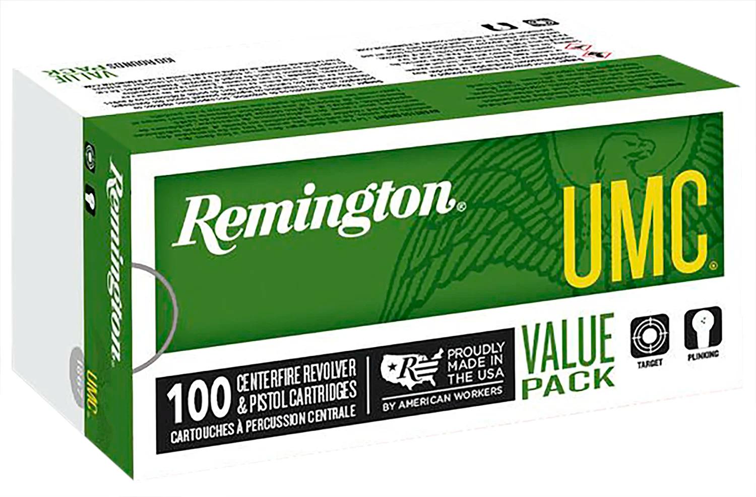 Remington Ammunition 23689 UMC Value Pack 45ACP 230gr Jacketed Hollow Point 100 Per Box/6 Case