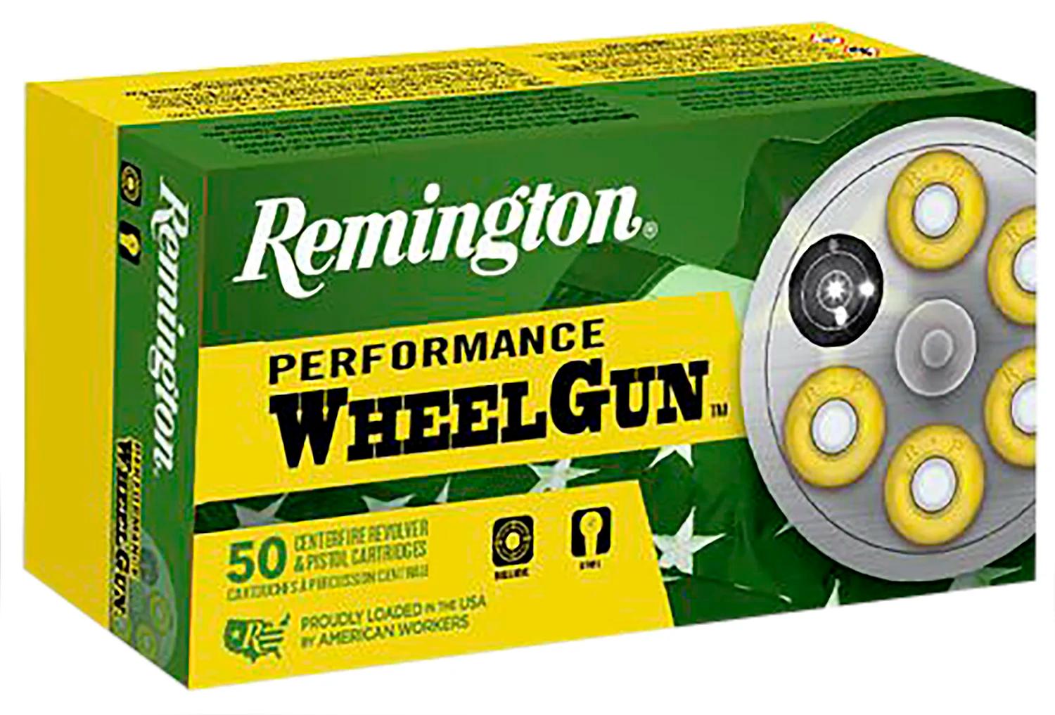 Remington Ammunition 22273 Performance WheelGun  38ShortColt 125gr Lead Round Nose 50 Per Box/10 Case