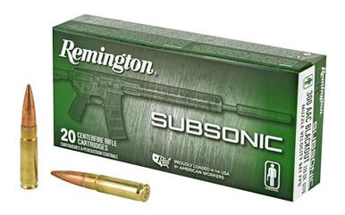 REMINGTON 300BLK 220GR SUBSONIC 20/200