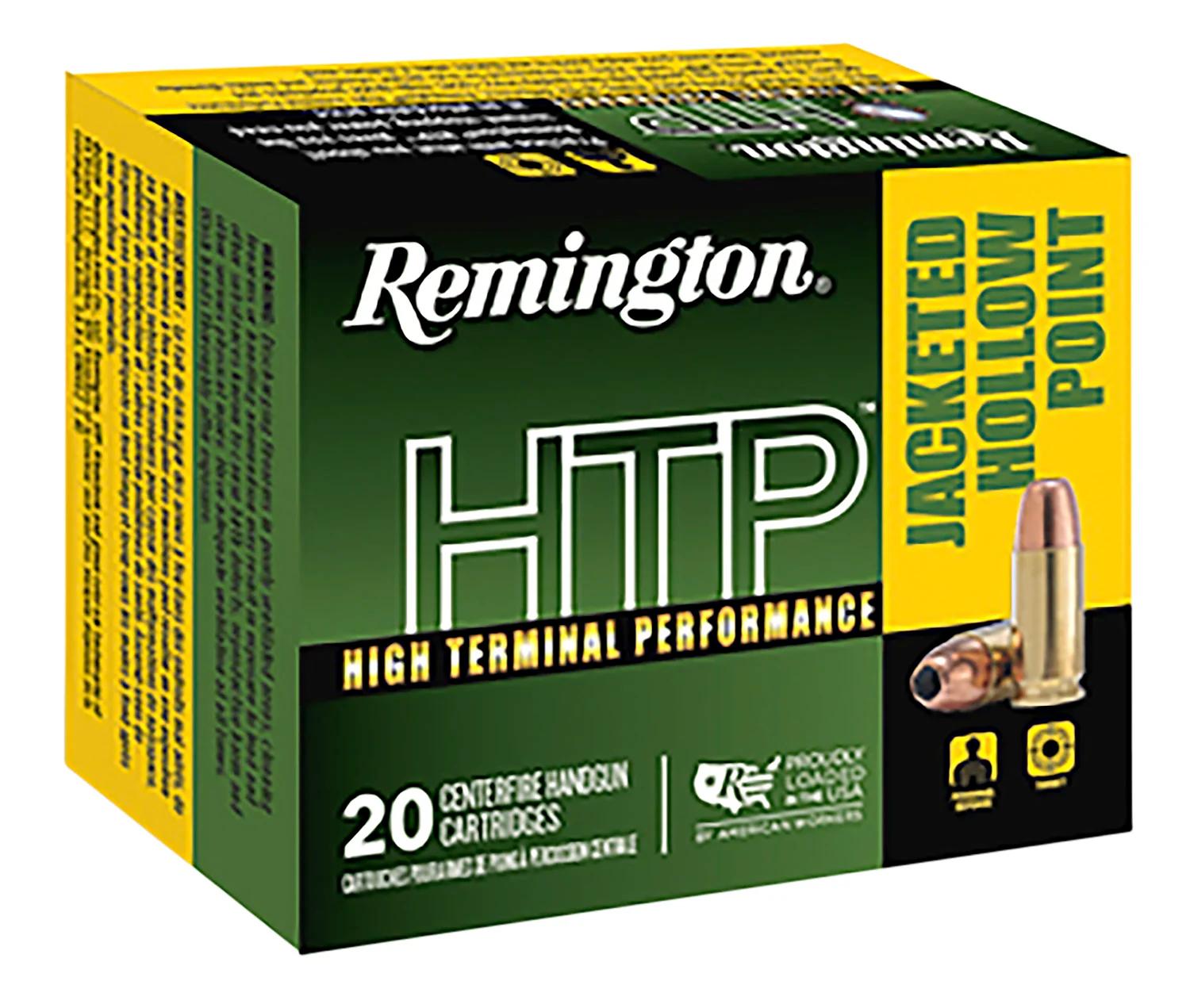 Remington Ammunition 23012 HTP  45Colt 230gr Jacketed Hollow Point 20 Per Box/25 Case