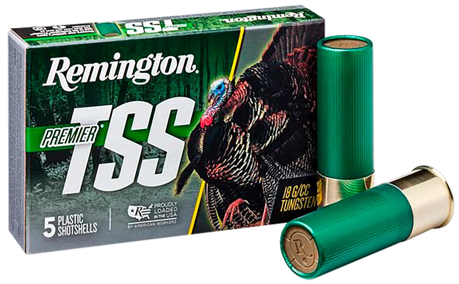 Remington Ammunition 28043 Premier TSS Turkey 12 Gauge 3" 1 3/4 oz Tungsten 7 Shot 5 Per Box/ 10 Cs