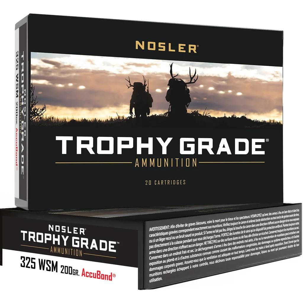 Nosler Trophy Grade Rifle Ammunition 300 RUM 200 gr. AB SP 20 rd.