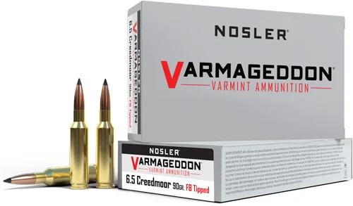 NOSLER VARMAGEDDON 6.5 CM - 90GR FBT 20RD 10BX/CS