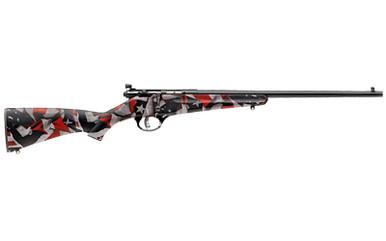 SAVAGE ARMS, SAVAGE RASCAL 22LR 16.13 RED/WHT/BLUE, 22 LR