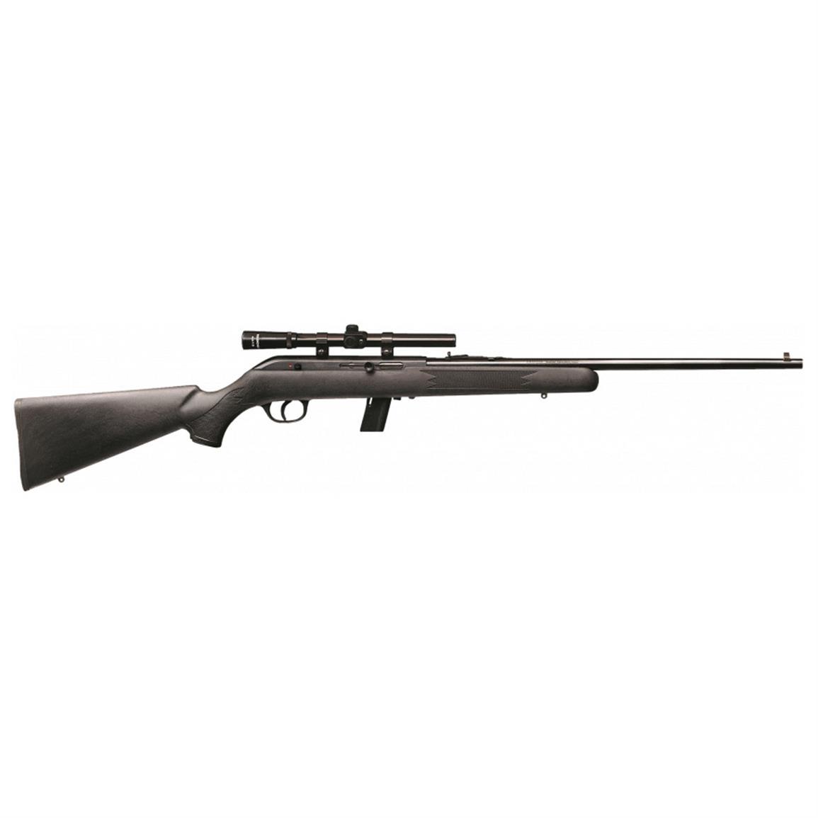 Savage 64 FXP Semi-Automatic .22LR Rimfire 21" Barrel 4x15mm Scope 10+1 Rounds Left Handed