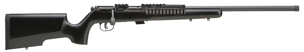 Savage Arms 96782 93R17 TRR-SR Full Size 17 HMR 5+1 22" Matte Black Heavy Threaded Barrel